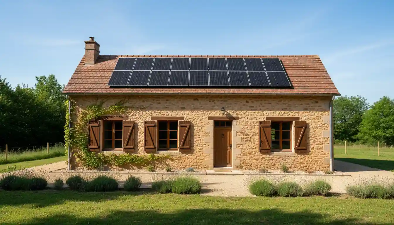Installation de Panneaux Solaires à Vayres, Canterane